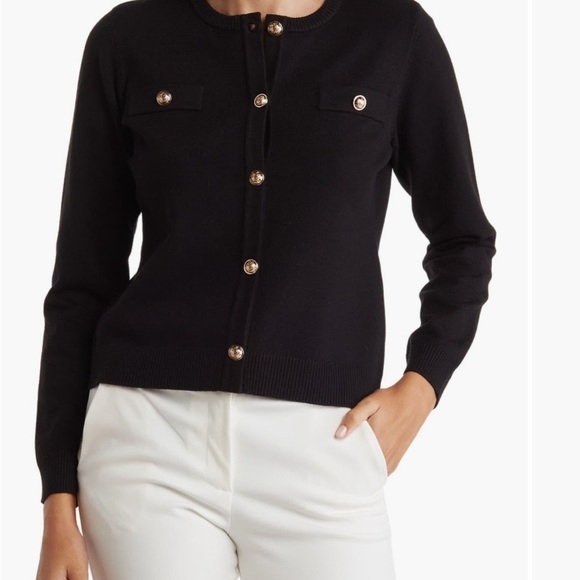 BY DESIGN Keira Chest Pocket Cardigan - Picture 1 of 5
